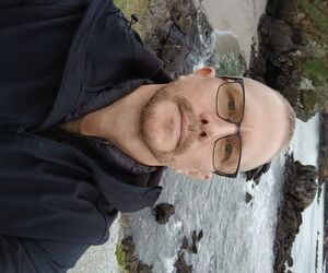 Foto de Jordi en La Coru&ntilde;a